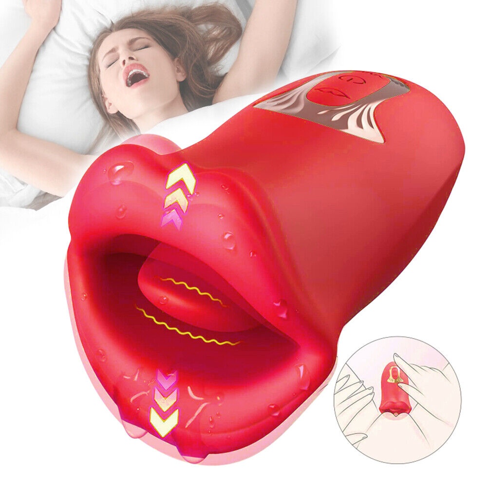 Mouth Licking Tongue Vibrator
